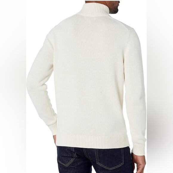NWT Goodthreads Men's Soft Cotton Quarter-Zip Sweater XXLarge - Picture 3 of 5